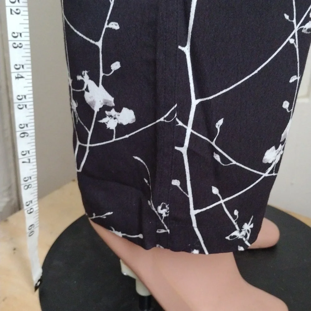 Rag And Bone  Black and White  Floral Jumpsuit 10